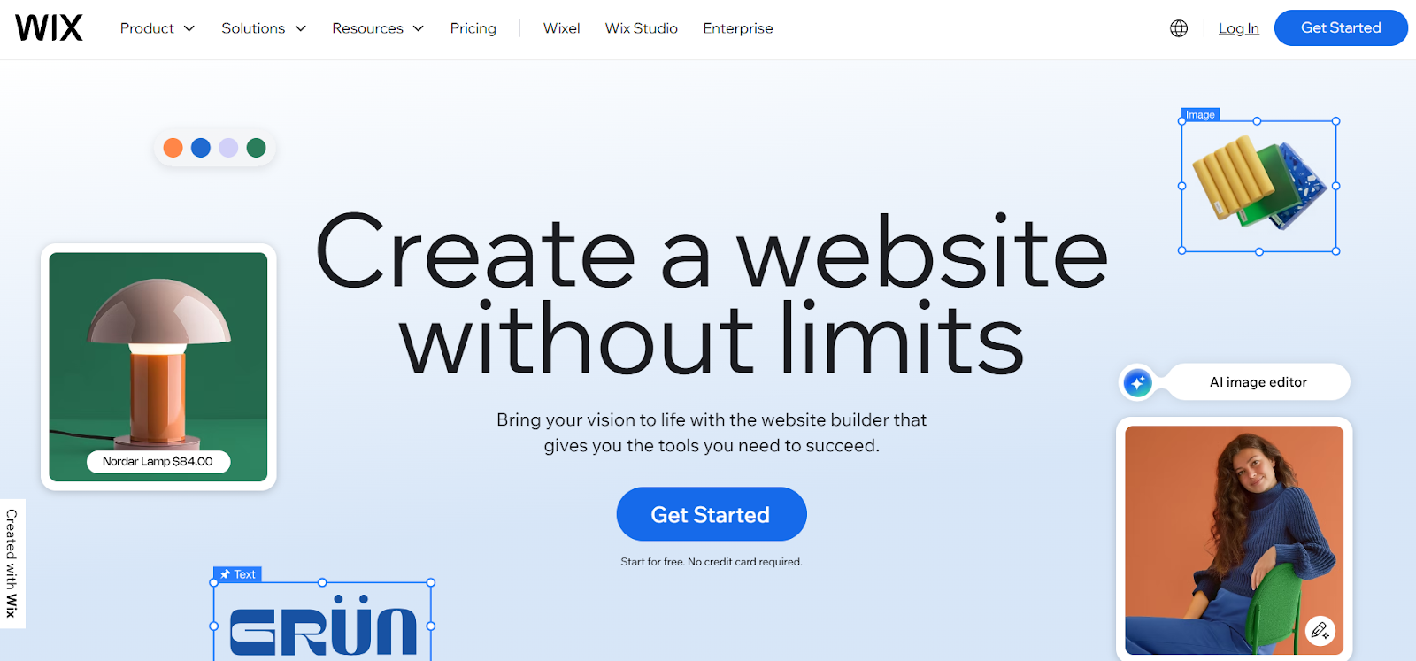 Wix website builder