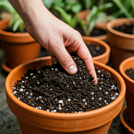 Cultural Practices to Prevent Southern Blight on Shrimp Plants