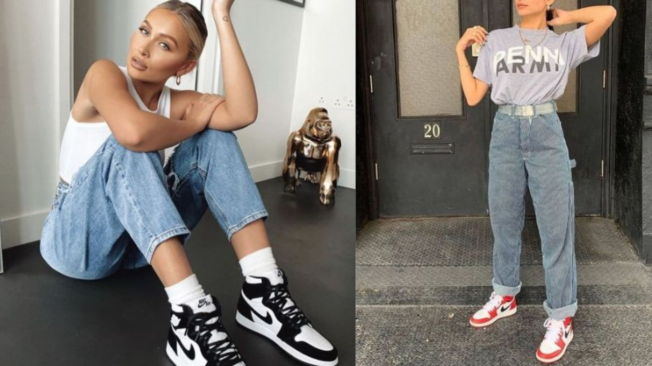 Baddie Jordan 1 Outfit Women