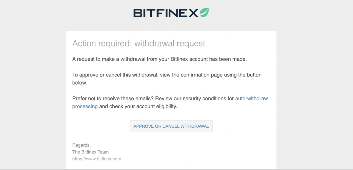 Bitfinex 出金,Bitfinex 入金