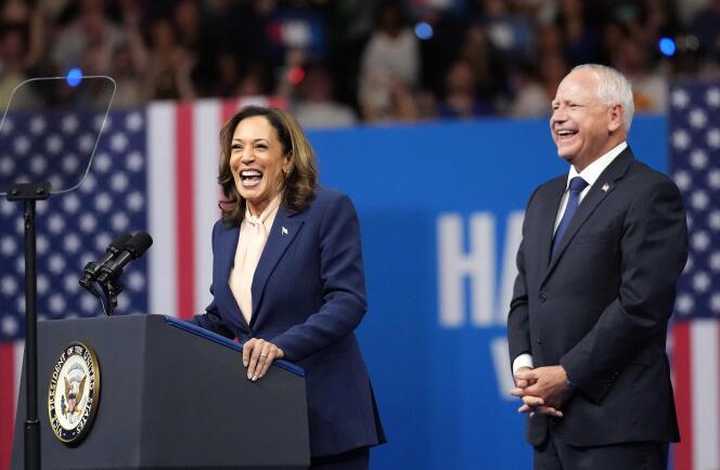 Kamala Harris introduces Tim Walz, at Philadelphia rally: The 'vice  president America deserves'