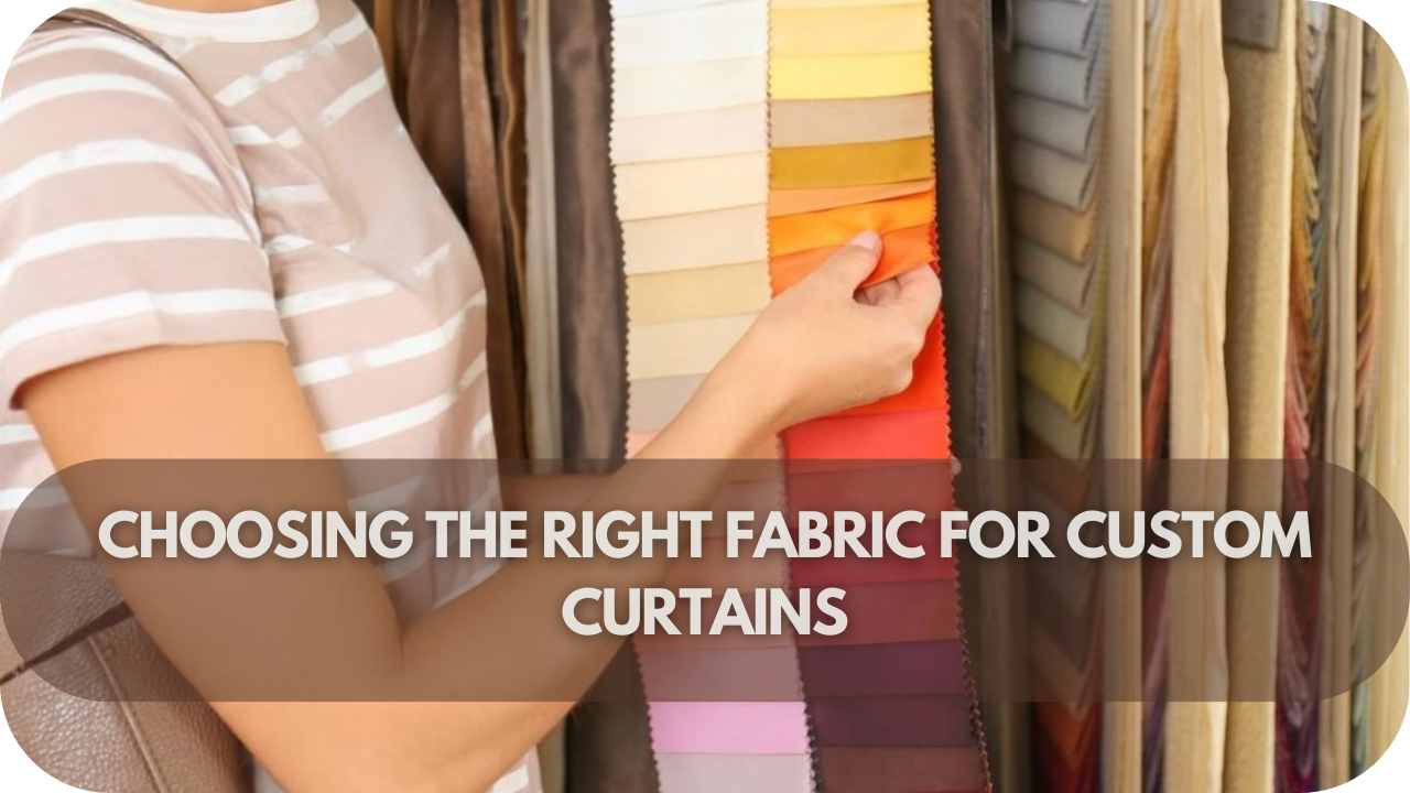 Custom curtain fabrics