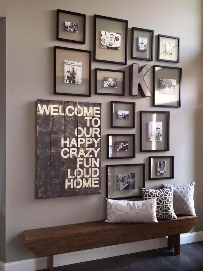 Capture the Caption with Floating Pictures #family #homedecor #decorhomeideas