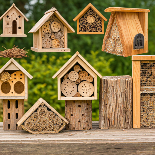 Types of Beneficial Insect Houses