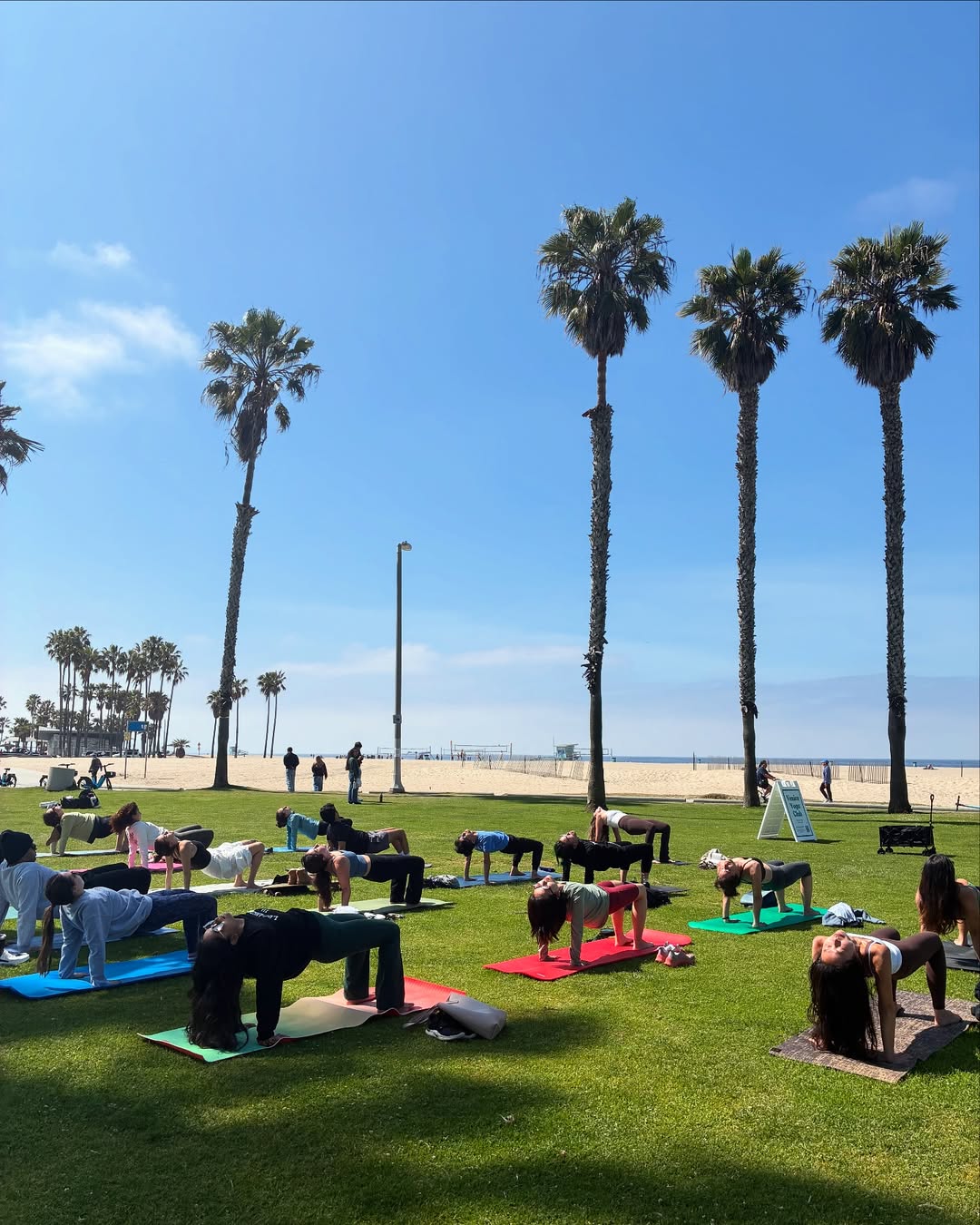 Beach Yoga Classes

