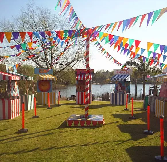 Backyard Carnival or Fair Birthday Party