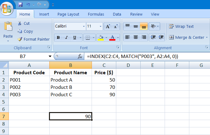 INDEX-MATCH