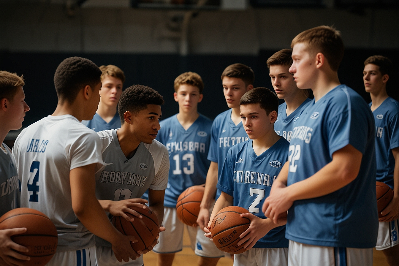 Basketball Program Philosophy on Napkin Mark Cascio