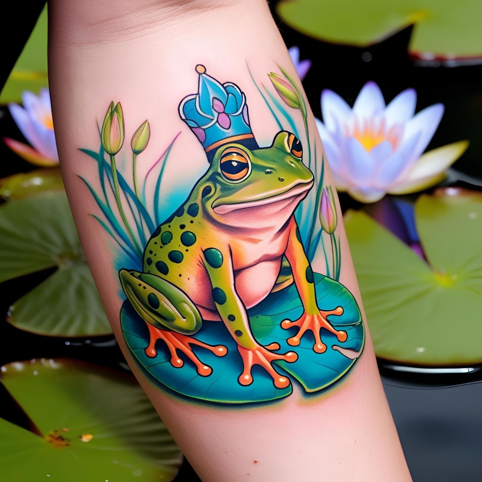 Frog Prince Tattoo