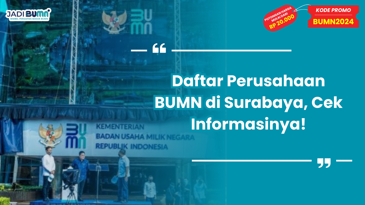 Daftar Perusahaan BUMN di Surabaya