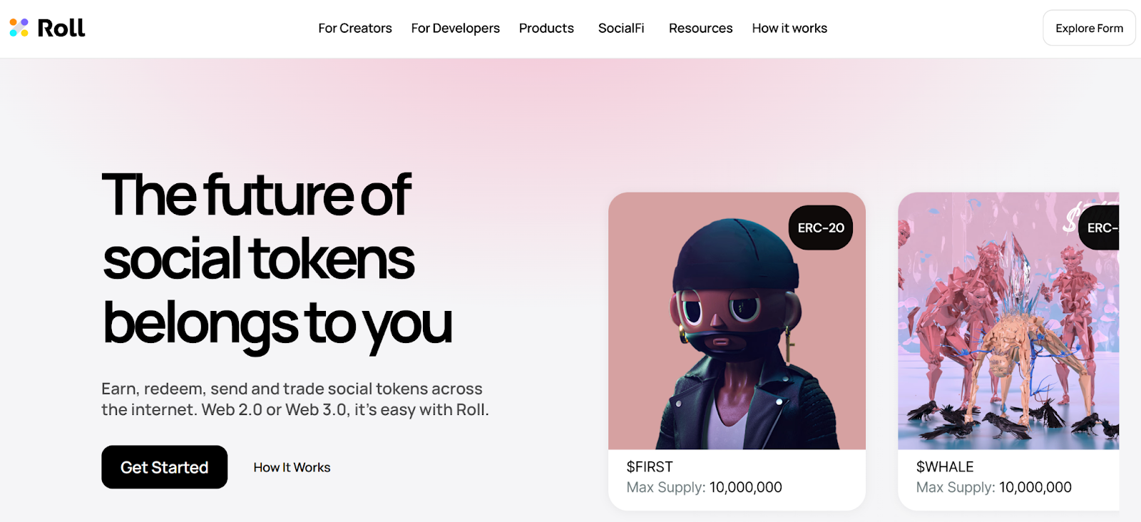 creator token platform development
