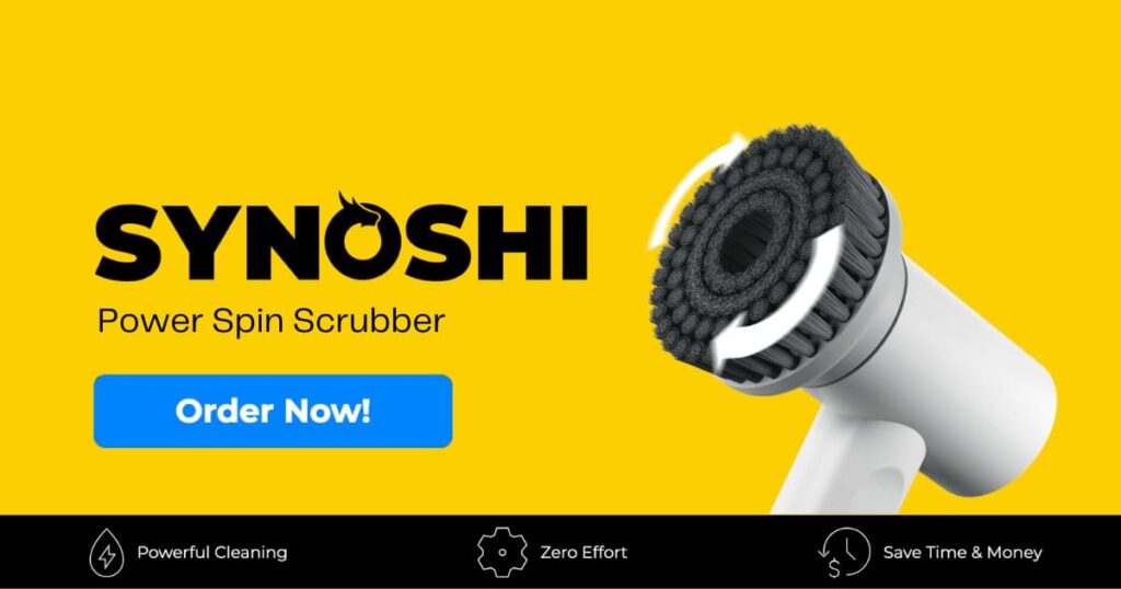 Synoshi Spin Power Scrubber