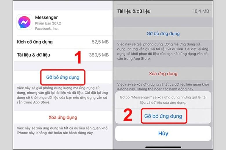 Messenger Facebook lỗi