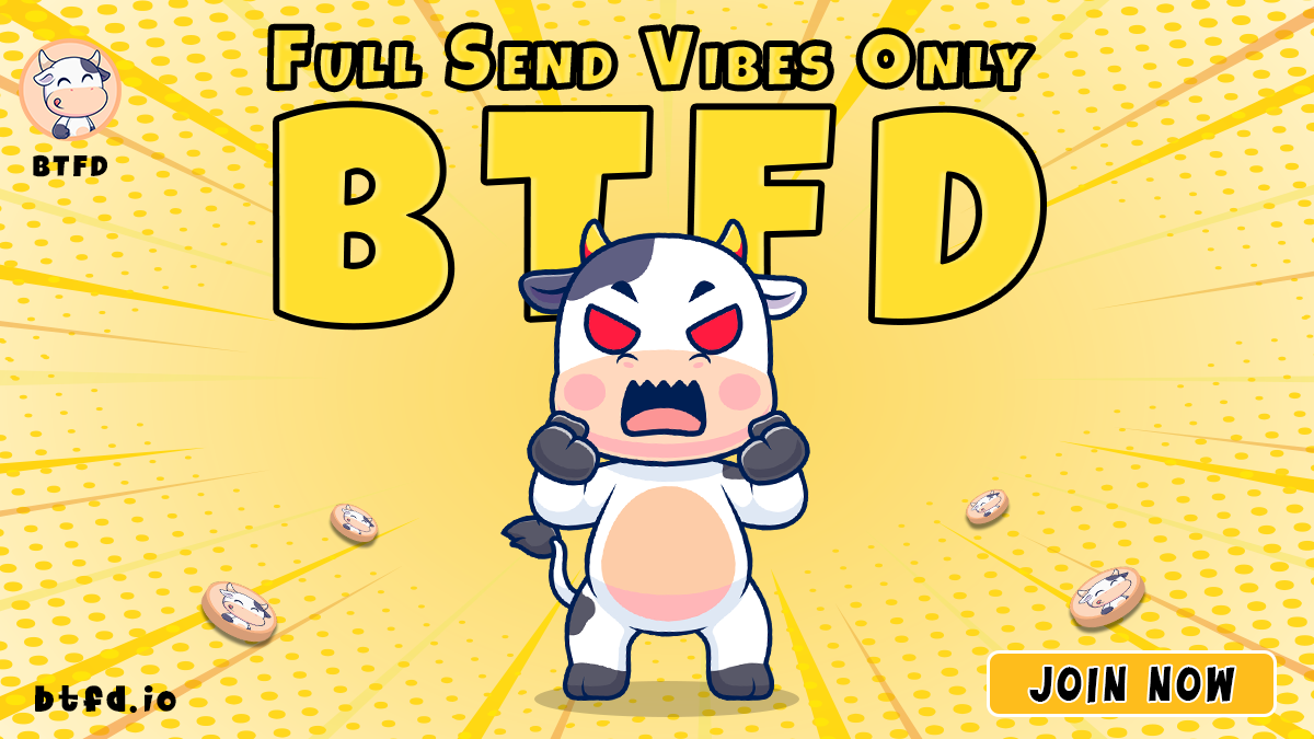 Too Late for Pepe Coin’s Legendary ICO? Your Worries Can Evaporate with BTFD Coin’s Hot Presale Offer