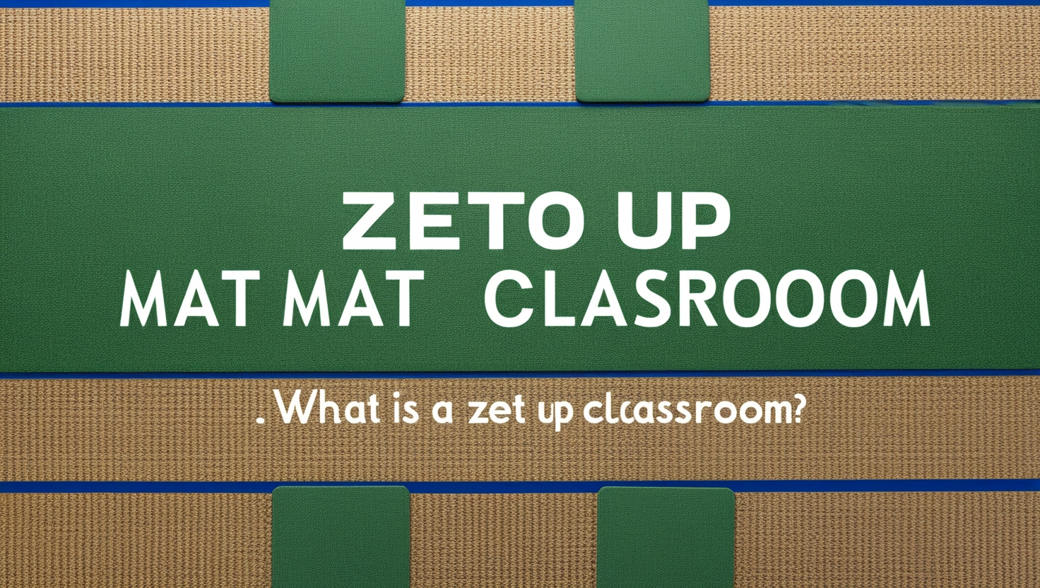 Zet Up Mat Classroom