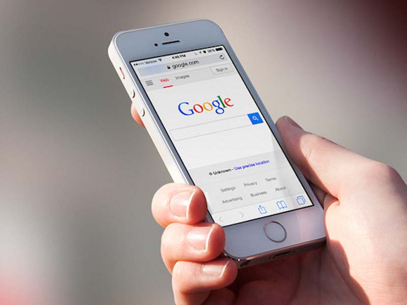 Buscador google en celular 