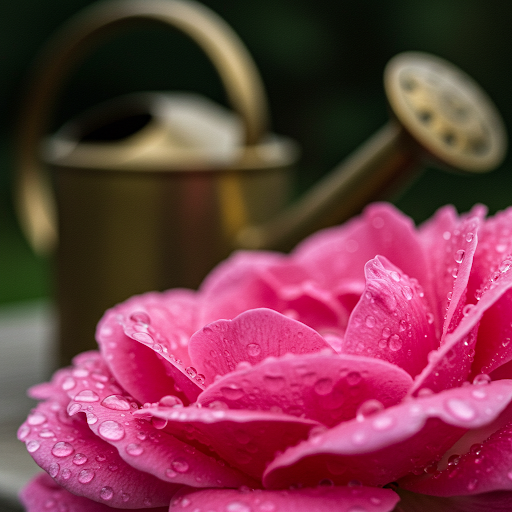 How to Prevent Overwatering Spring Flowers When Using a Watering Can