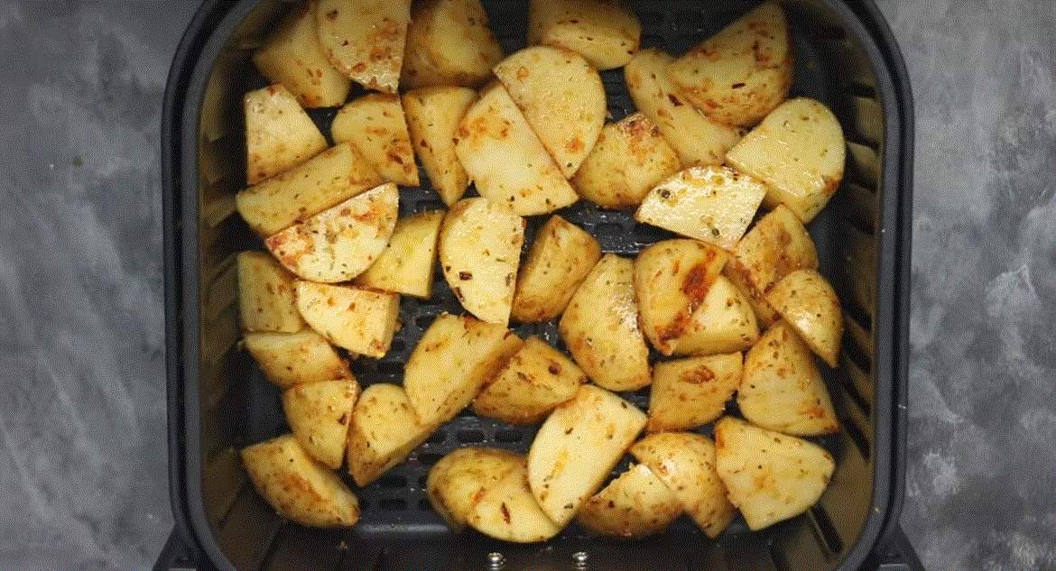 Air Fry the Apple Fries