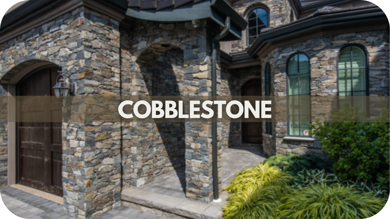 Natural Stones for Exterior Facades: Cobblestone