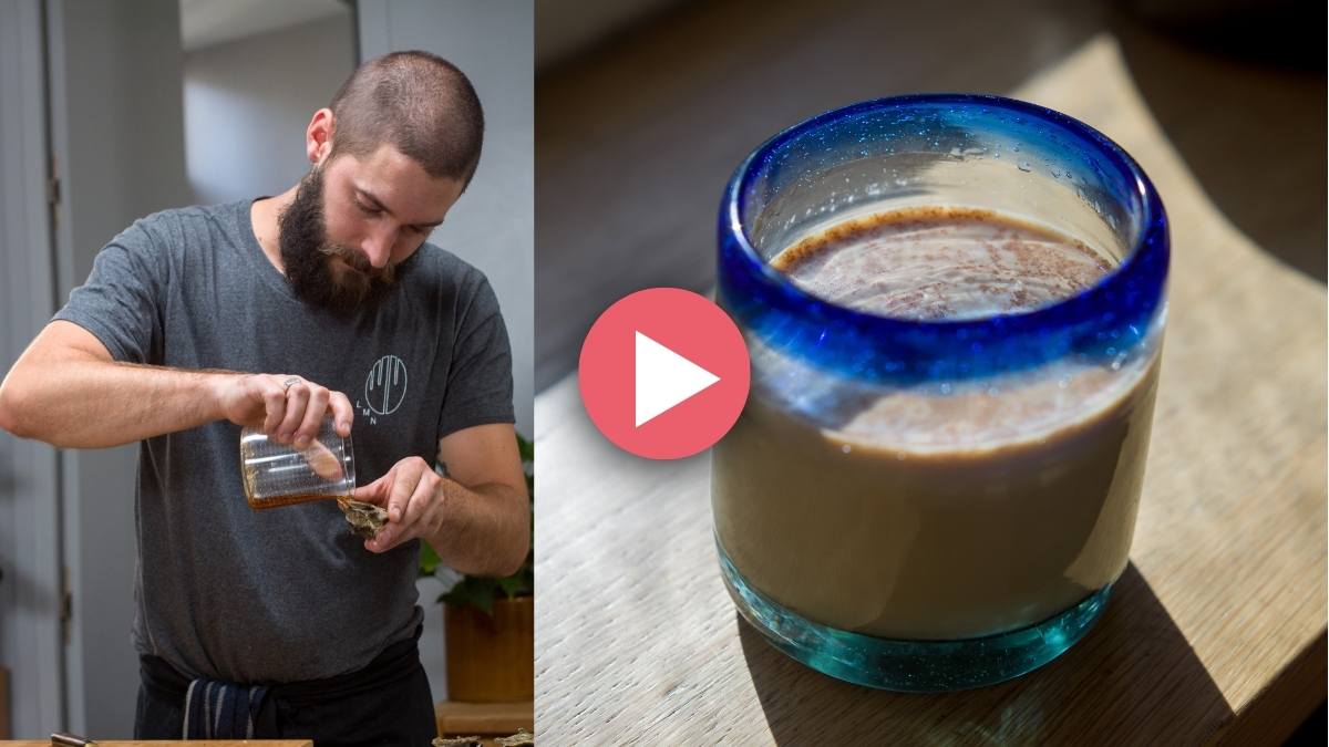 boisson de noel chai latte