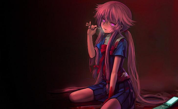 HD wallpaper: Gasai Yuno, Future Diary Yuno Gasai digital wallpaper,  Artistic | Wallpaper Flare