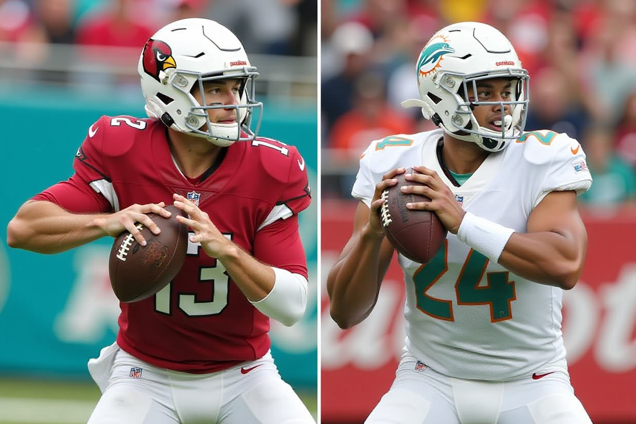 Arizona Cardinals vs Miami Dolphins Match Player Stats