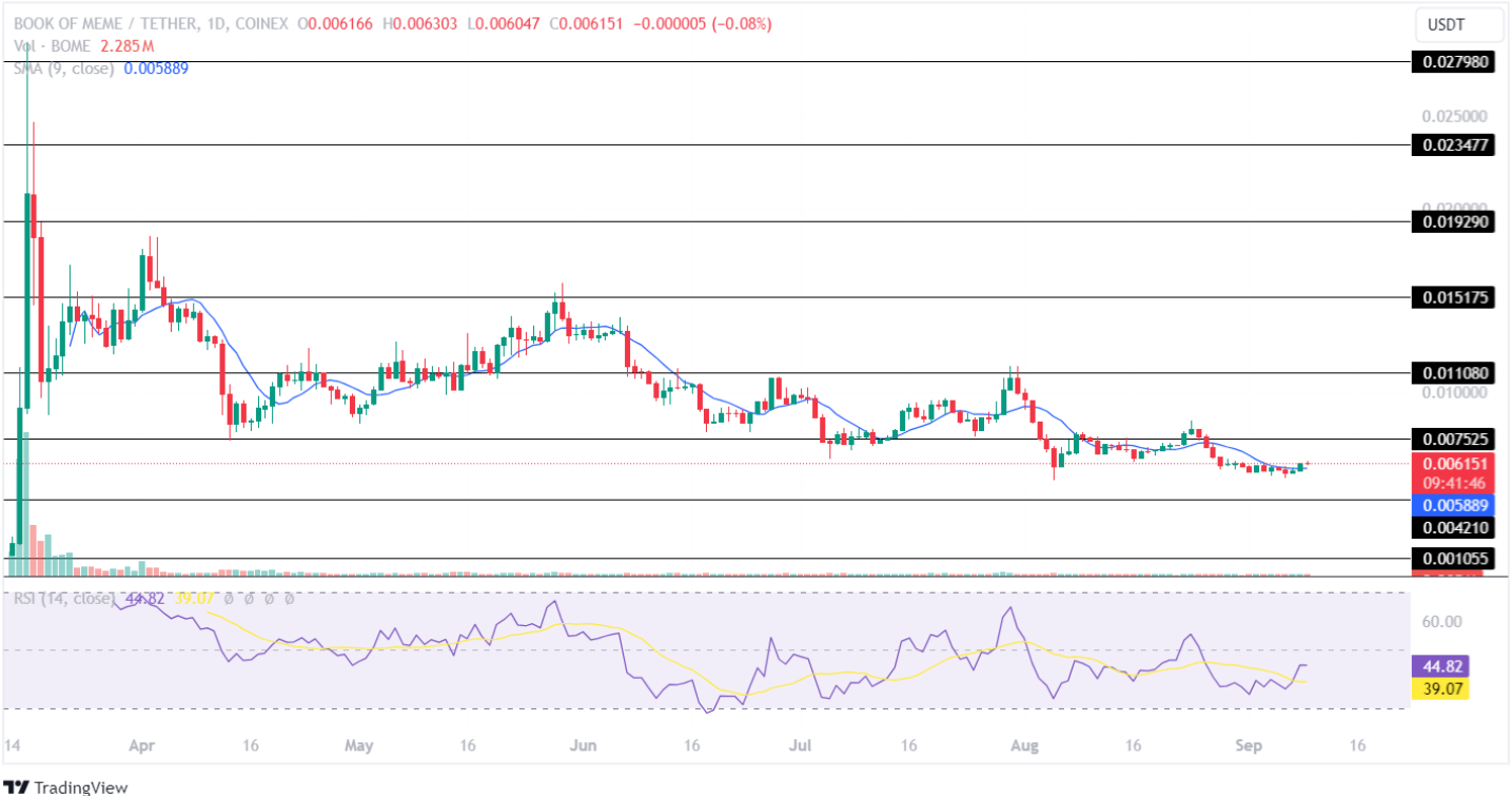 BOOK OF MEME Price Analysis September 2024