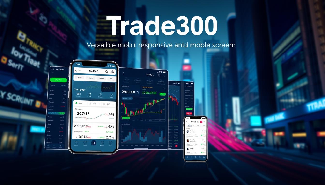 Trade350 mobile trading platform