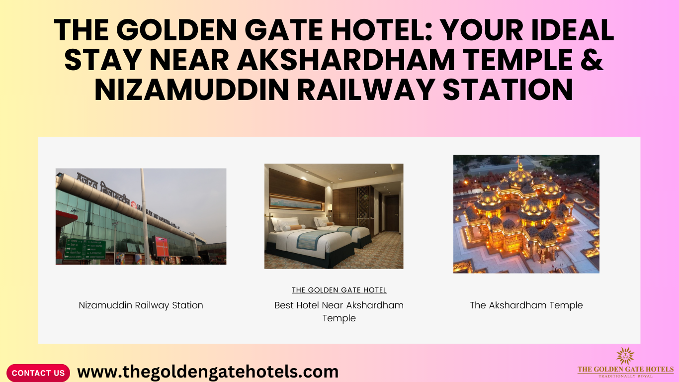 Best Hotel Near Akshardham Temple
