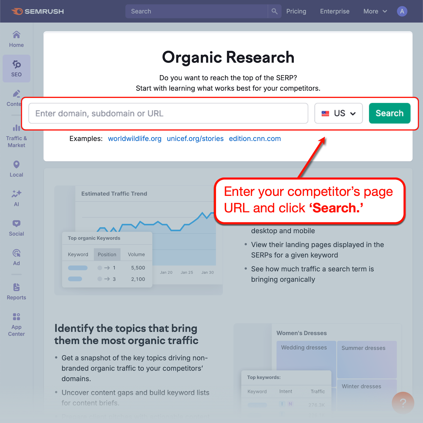 Organic Research Tool