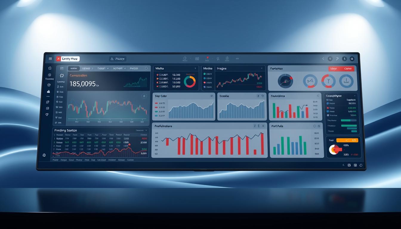 Lentrix Flow user interface dashboard