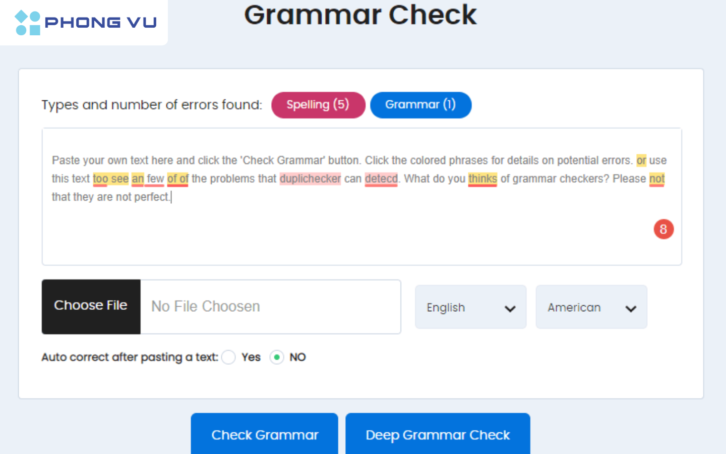 Free Grammar Check
