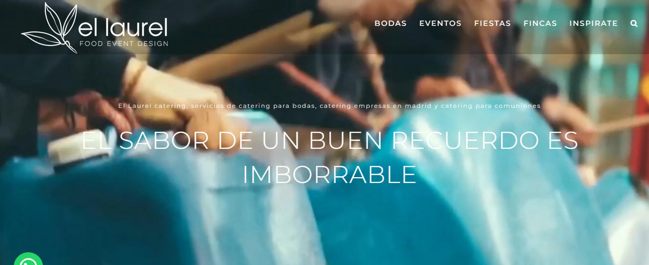 Catering organization in Madrid 