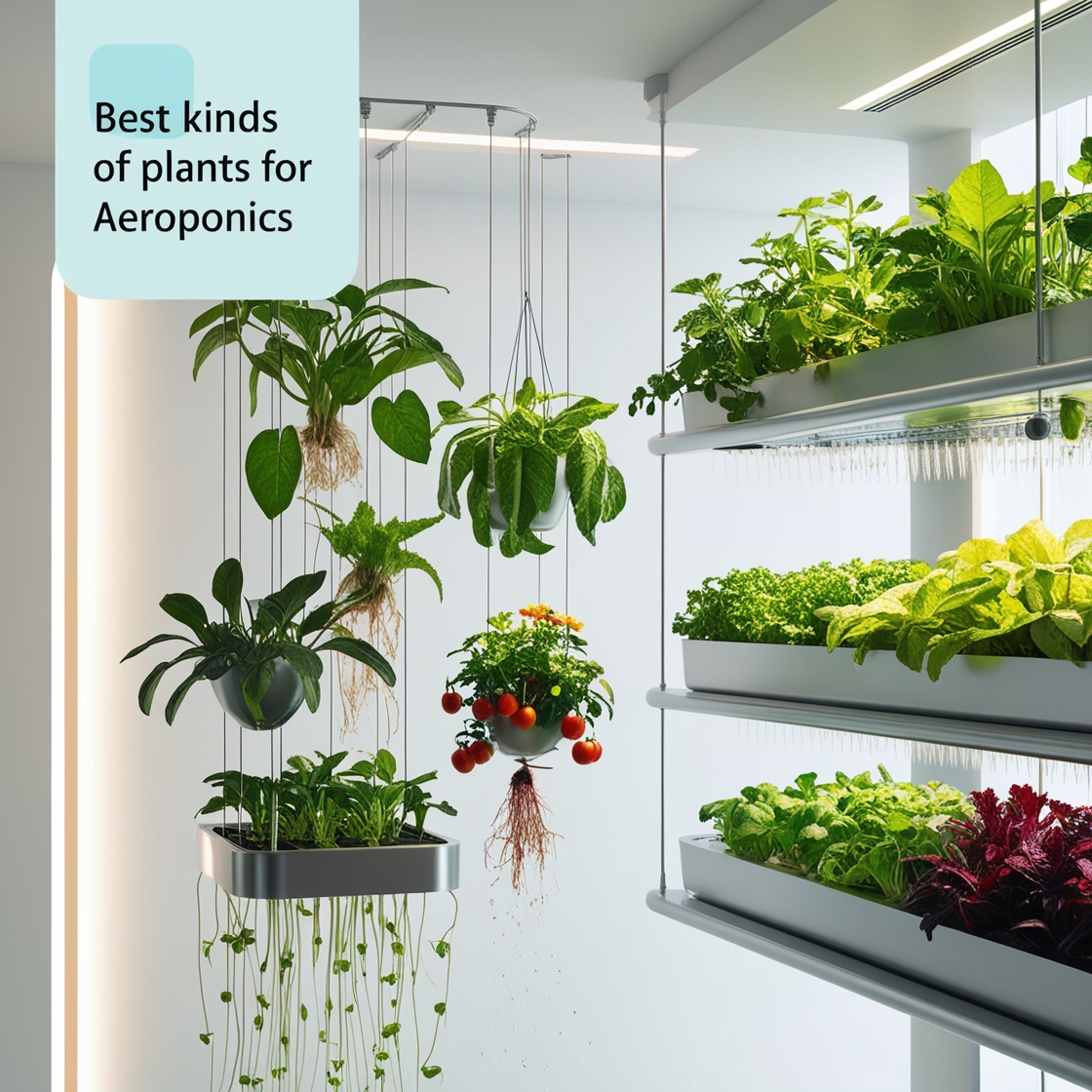 Choosing the right plant species for aeroponics