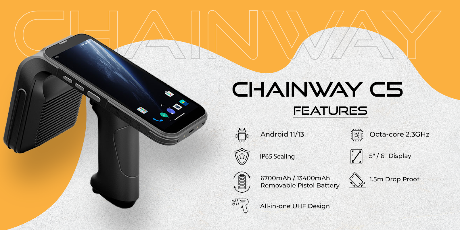 Image of Chainway C5 Specifications