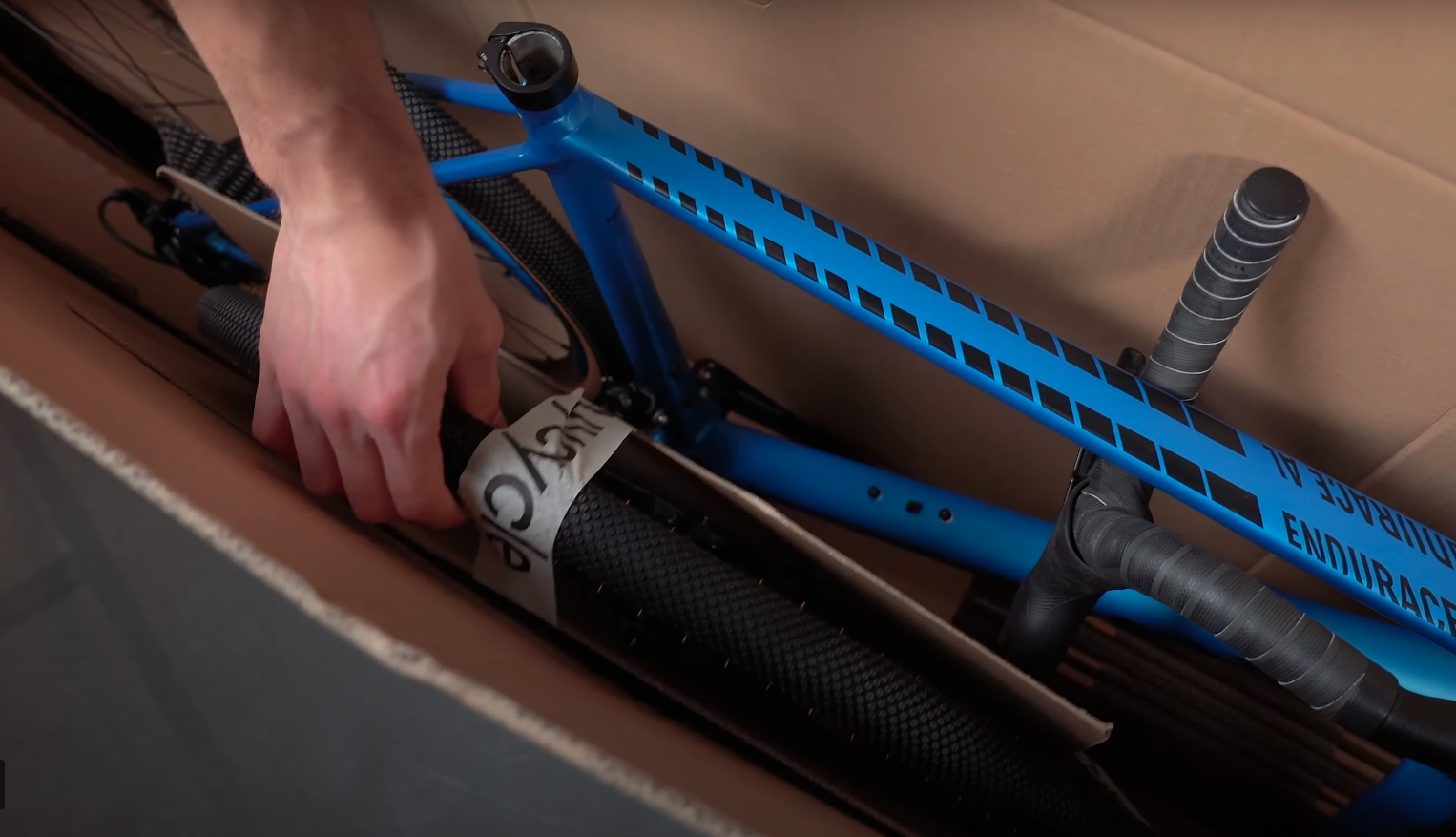 How to pack your bike: Small box