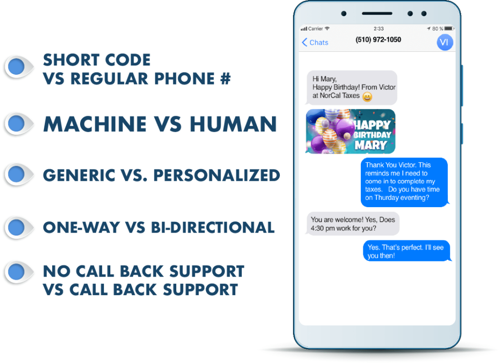 How to send and receive text messages using your business phone