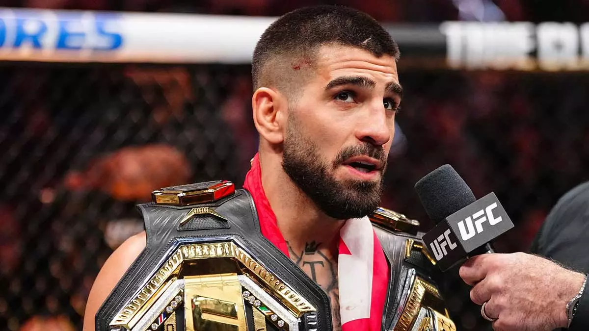 Топурия возглавил рейтинг лучших бойцов UFC