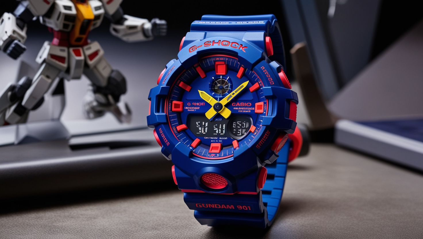 Casio g Shock DW-6400 Gundam 901