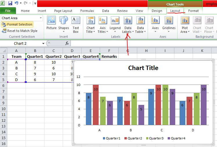 Data Visualisation Techniques in Microsoft Excel
