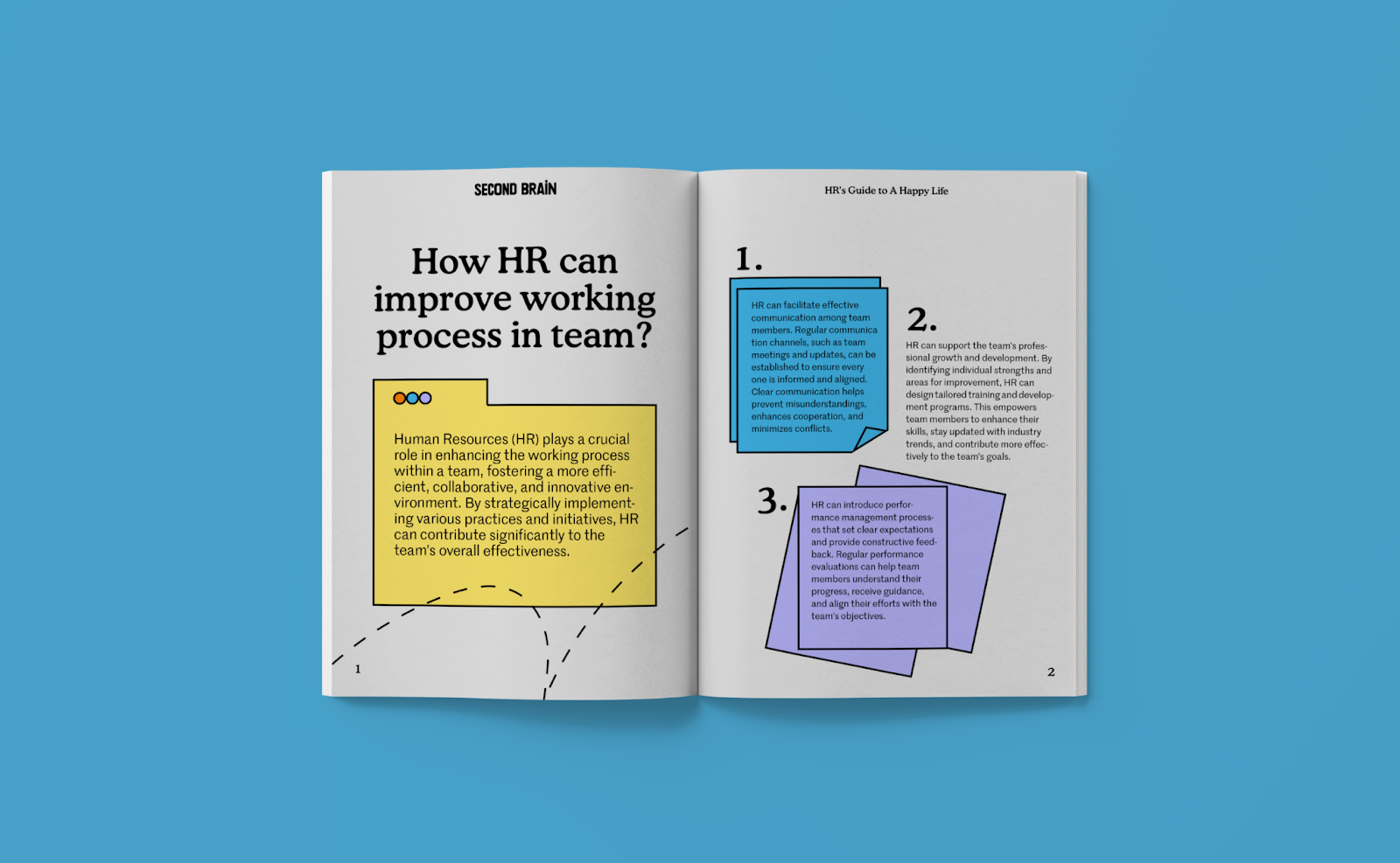 Image from the Unboring Branding: The Second Brain Identity article on Abduzeedo