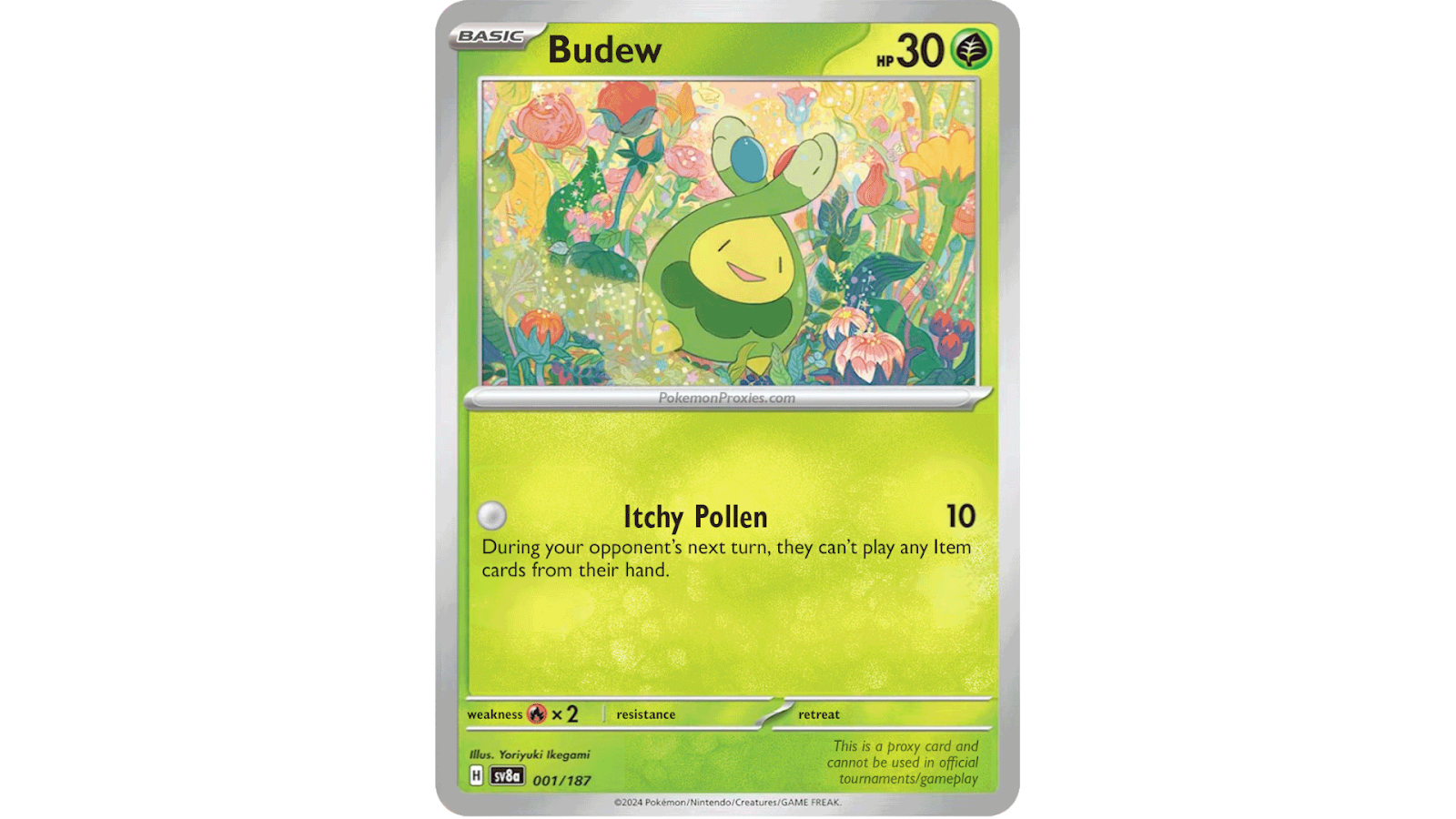 Prismatic Evolutions Budew