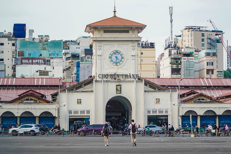 Đôi nét về Chợ Bến Thành.