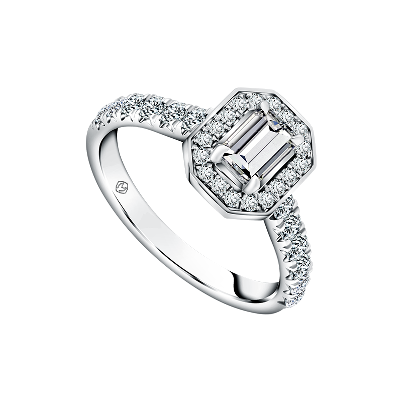Kisaran Harga Cincin Tunangan I Said MONDIAL Emerald Ring