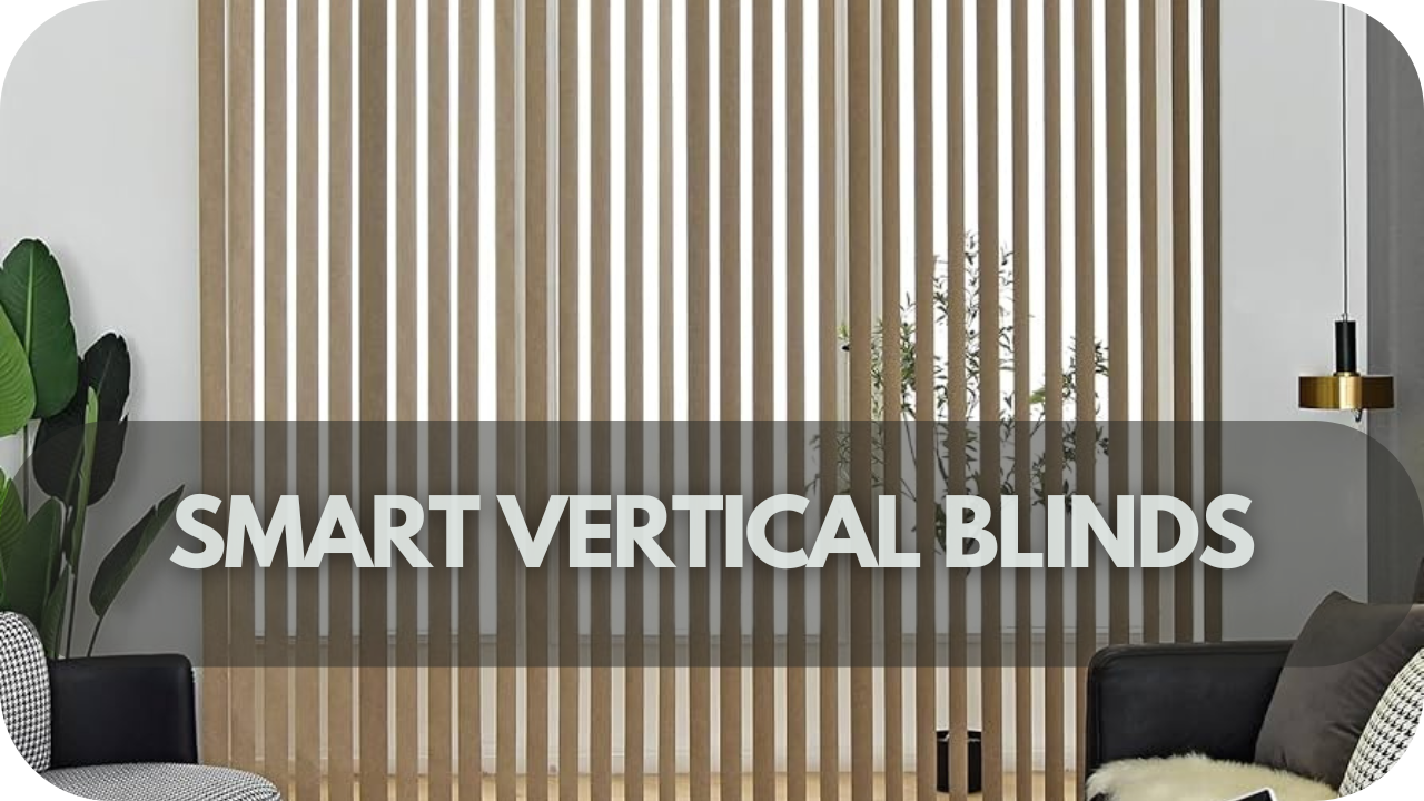 Smart vertical blinds offer precise light and privacy control with voice commands, enhancing convenience and accessibility.