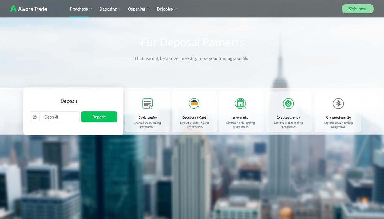 Aivora Trade deposit methods