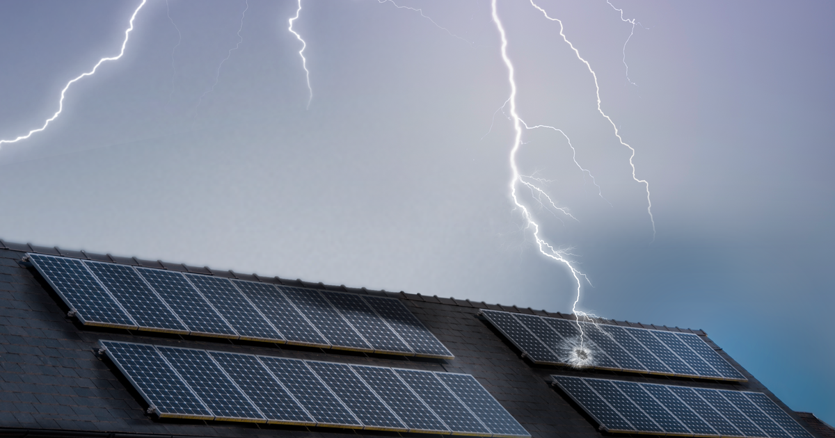 solar panel roof damage