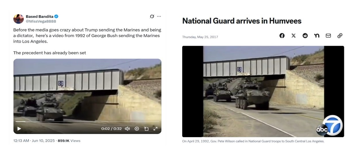National Guard deployment in Los Angeles