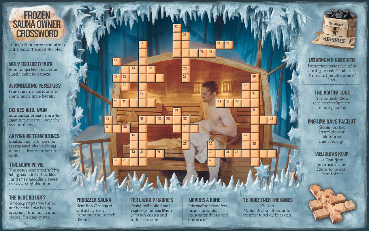 Frozen Sauna Owner Crossword