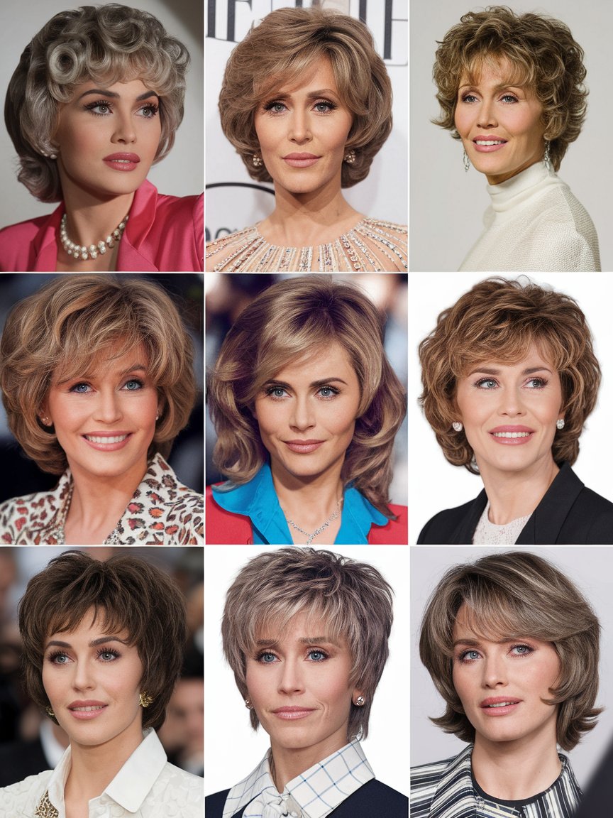 5. Comparison of Jane Fonda’s Short Hairstyles